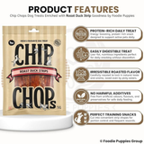 Chip Chops Roast Duck Strips Dog Treats
