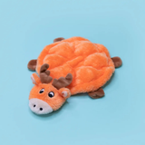 Zippy Paws Squeakie Crawler – Moody the Moose 7  Squeakers Dog Toy - Rufftail