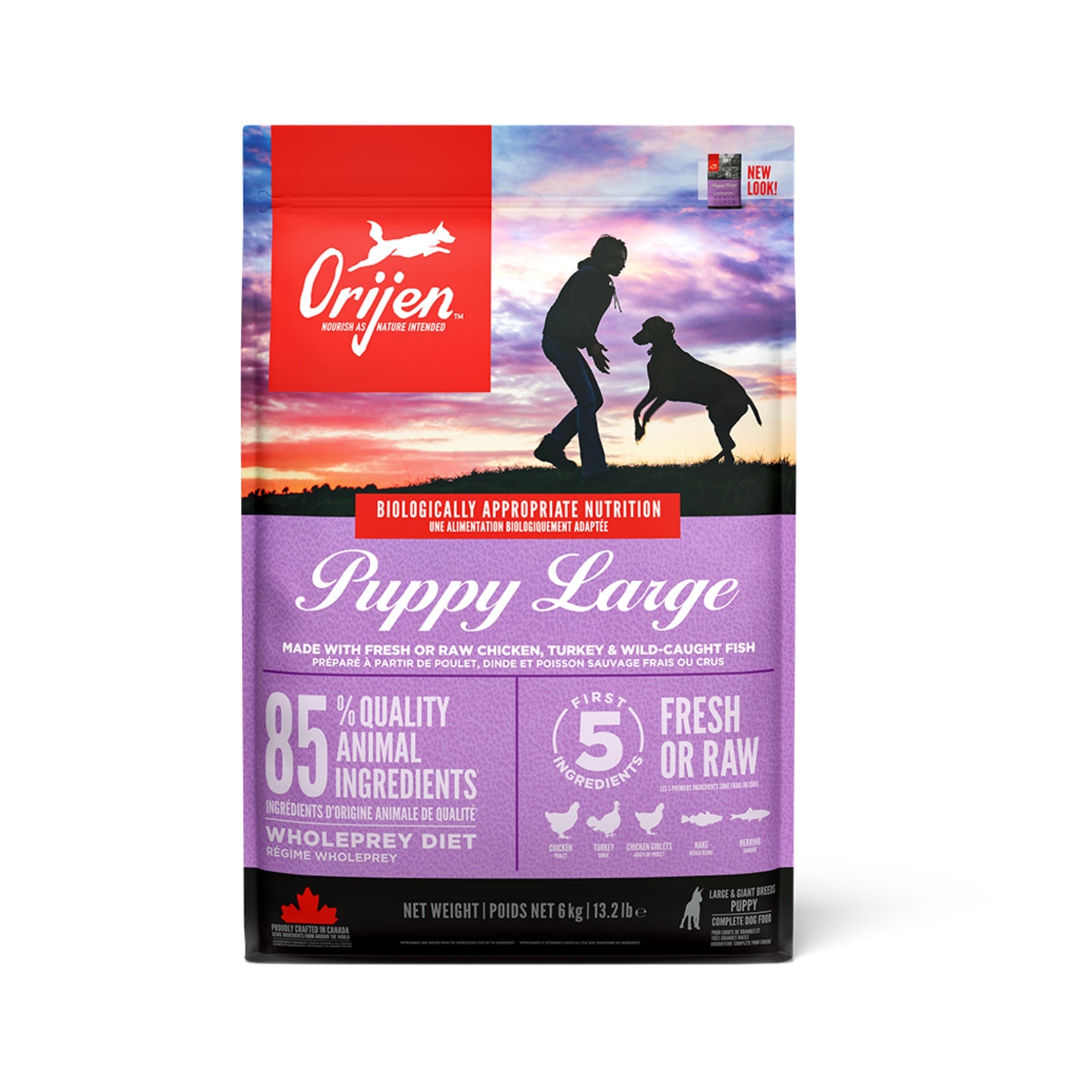Orijen Puppy Large Dog Food product image 2 - Dog Food - Rufftail Pune