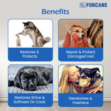 Forcans Short Coat Aloe Dog Shampoo - 750 ml - Rufftail