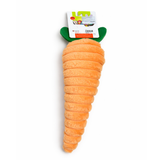Fofos Easter Plush Jumbo Carrot Squeaky Dog Toy product image 2 - Rufftail Pune