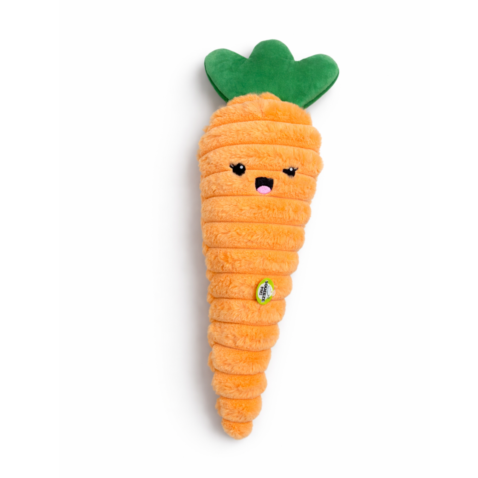 Fofos Easter Plush Jumbo Carrot Squeaky Dog Toy - Rufftail Pune