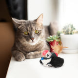 Fofos Black Bird with Catnip Balls Cat Toy- Black product image 6 - Rufftail Pune