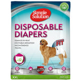 Simple Solution Disposable Dog Diapers- Pack of 12 Pads product image 10 - Rufftail Pune