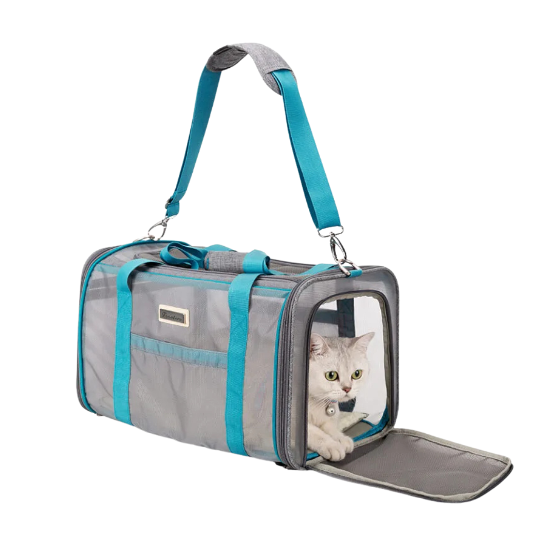 TRUELOVE Transparent Mesh Duffle Carrier - Rufftail