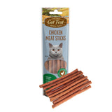 CatFest Meat Sticks Chicken Natural Cat Treat -All Cat Breeds - Rufftail
