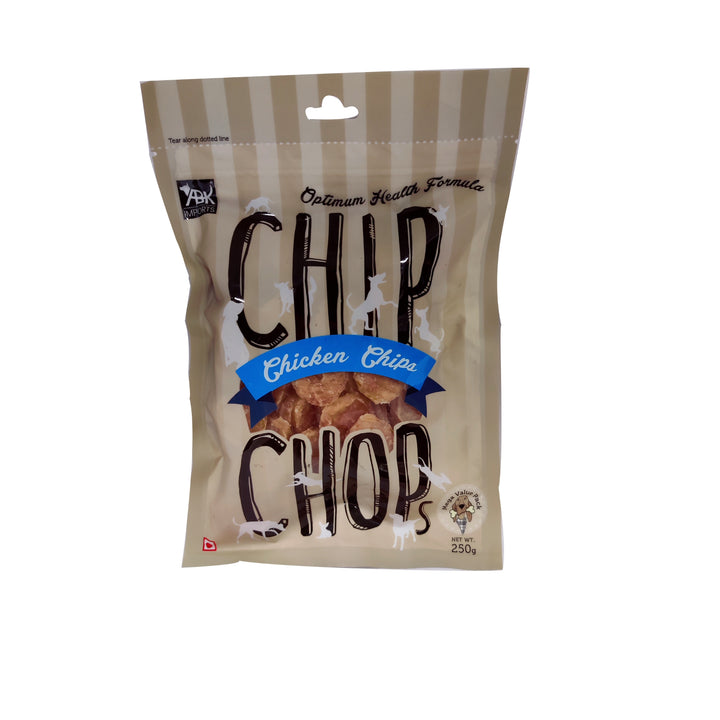 Chip Chops Chicken Chips Coins Treats- 250g - Rufftail Pune