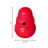 KONG Wobbler - Interactive Food Dispensing Dog Toy (Small) - Rufftail