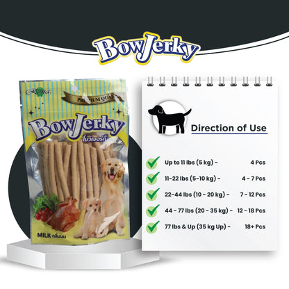Rena BowJerky Milk Sticks 200g - Rufftail