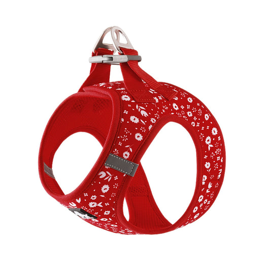 Truelove Floral Harness for Small & Medium Dog Breeds - Poinsettia