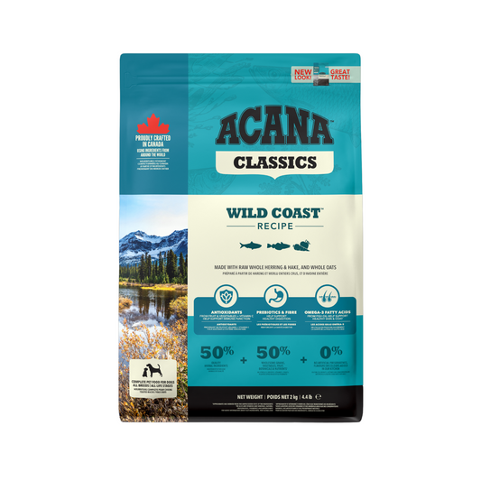 Acana Classics Wild Coast Dry Dog Food (Suitable for all life stages) - Rufftail