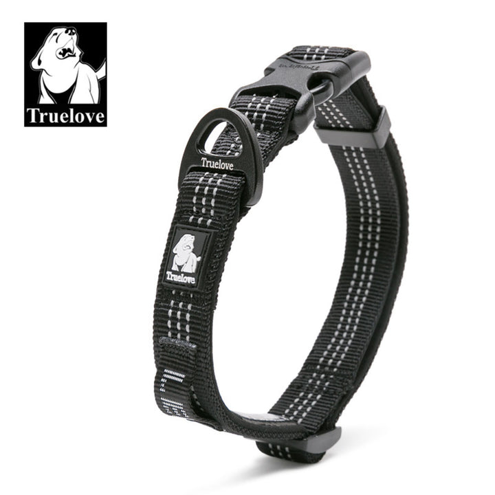 Truelove Padded Dog Collar: Comfort & Durability Redefined- Neon Yellow product image 5 - Rufftail Pune
