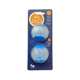 Zeus DUO Ball with Squeaker & Glow for Dogs 2 pk - Rufftail