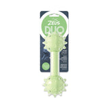 Zeus DUO Spike Dumbbell Dog Toy- Green Mint 18cm - Rufftail Pune