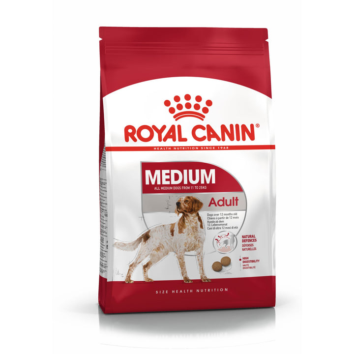 Royal Canin Dry MEDIUM Adult Complete feed for dogs - Rufftail