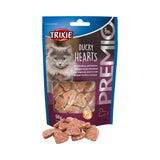Trixie Premio Ducky Hearts Cat Treat- 50g - Rufftail Pune