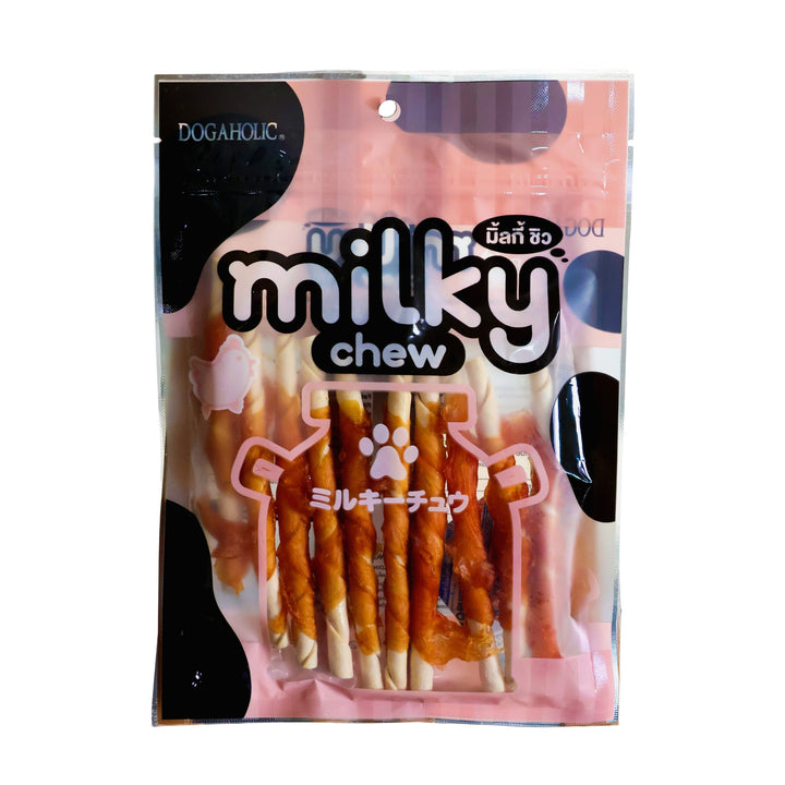 Dogaholic Milky Chew Chicken Stick Dog Treat- 10 pcs - Rufftail Pune