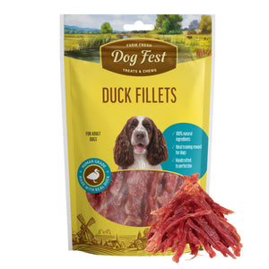 Dogfest Duck fillets Treats - Healthy & Natural Dog Treat