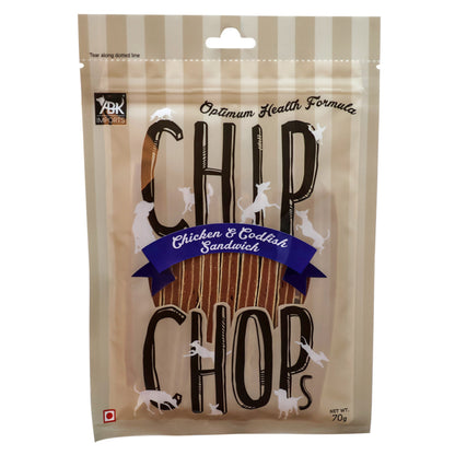 Chip Chops Chicken & Codfish Sandwich 70g - Rufftail