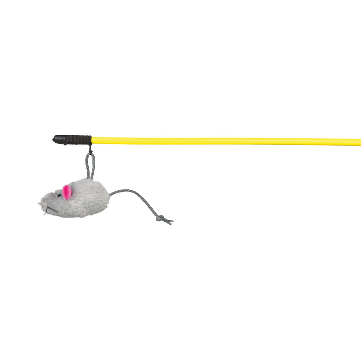 Trixie Playing Rod with Plush Mouse for Cats - Rufftail