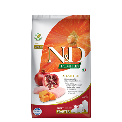 Farmina N&D Chicken, Pumpkin & Pomegranate - Puppy Starter Dry Food