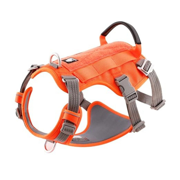 Truelove Escape Proof Dog Harness Comfortable Fit- Vibrant Orange - Rufftail Pune