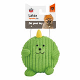 FOFOS Latex Toy Dinosaur Ball – Fun, Durable Dog Toy with Squeaker - Rufftail