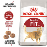 Royal Canin Regular Fit 32 Dry Cat Food product image 2 - Rufftail Pune