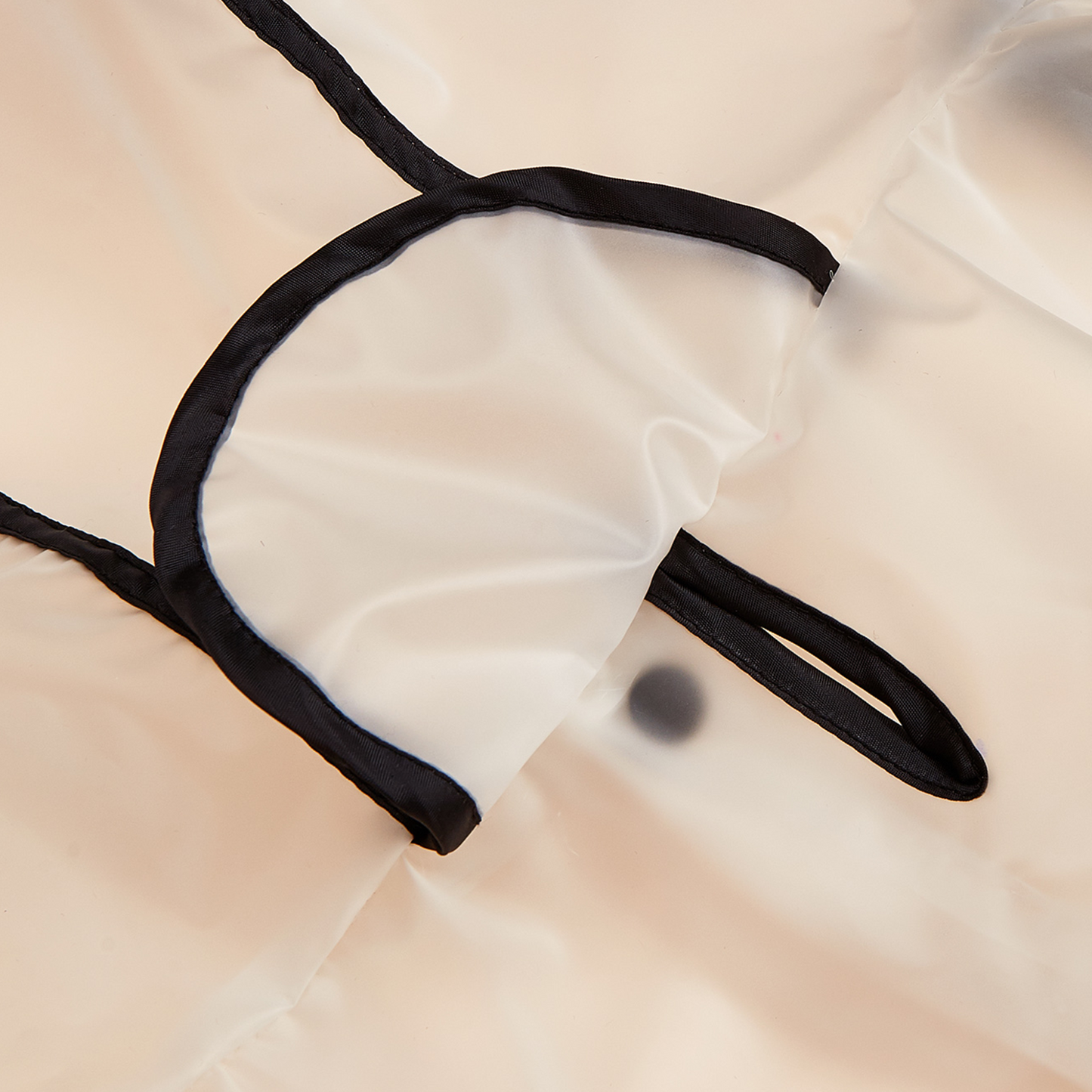 Barkbutler x Fofos Pet Four Leg Dog Raincoat - Black Lightweight & Waterproof - Rufftail