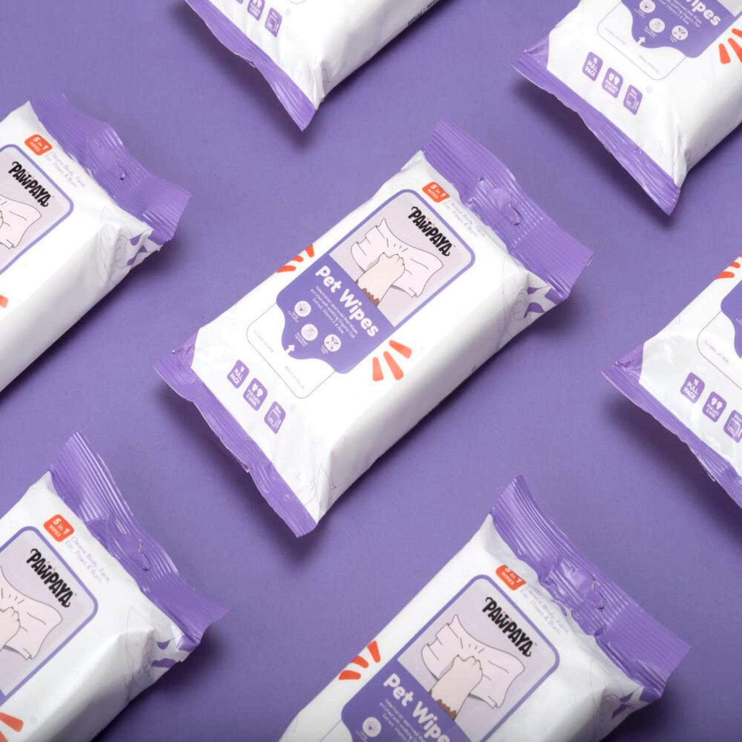 Pawpaya Pet Wipes Made for All Cats & Dogs