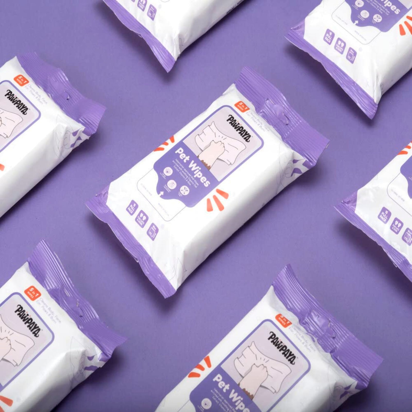 Pawpaya Pet Wipes Made for All Cats & Dogs - Rufftail