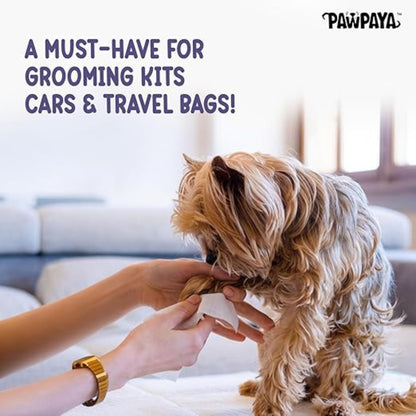 Pawpaya Pet Wipes Made for All Cats & Dogs