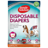 Simple Solution Disposable Dog Diapers- Pack of 12 Pads product image 9 - Rufftail Pune