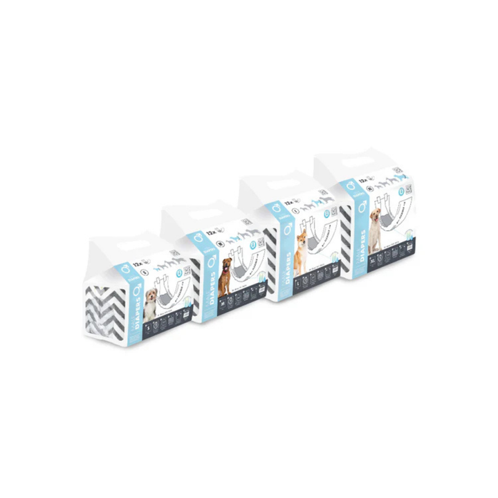 M-PETS DIAPERS- Male Dog - Rufftail Pune