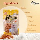 Kitty Treats Chicken with Scallop Flavour Cat Treats 30g