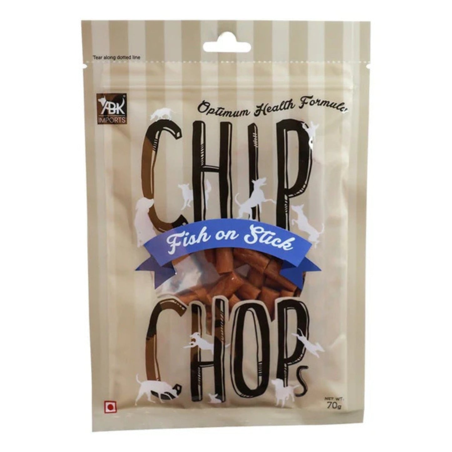 Chip Chops Fish on Stick Dog Treats - 70 g