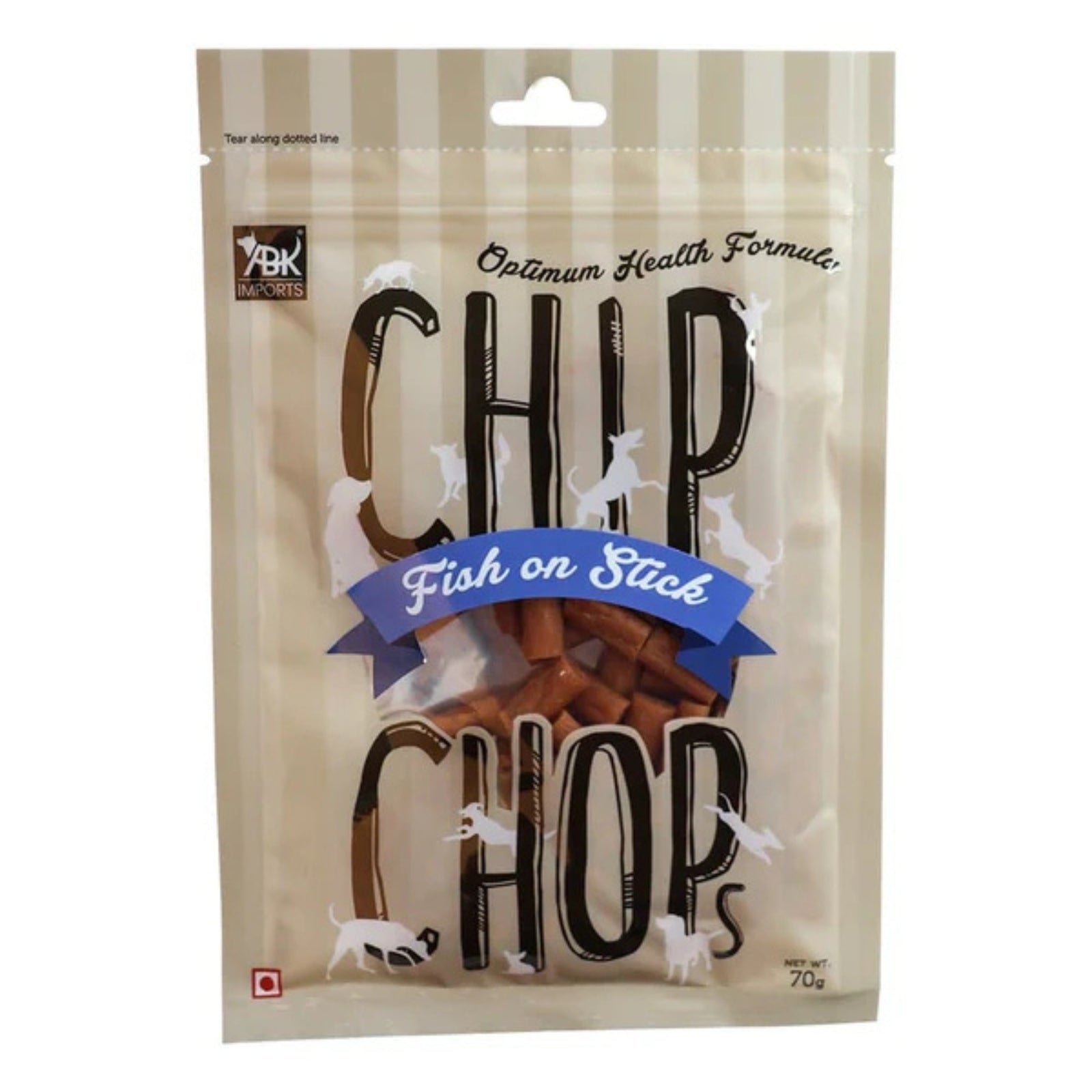 Chip Chops Fish on Stick Dog Treats- 70 g - Rufftail Pune