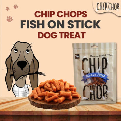 Chip Chops Fish on Stick Dog Treats - 70 g