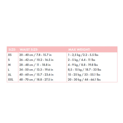 M-Pets DIAPERS - Female Dog