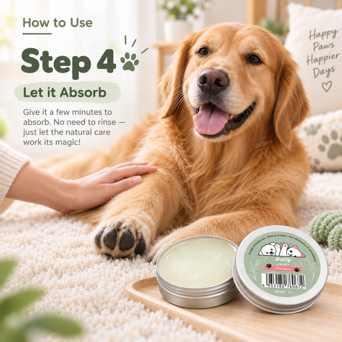M-Pets DAILY Paw balm For Pets