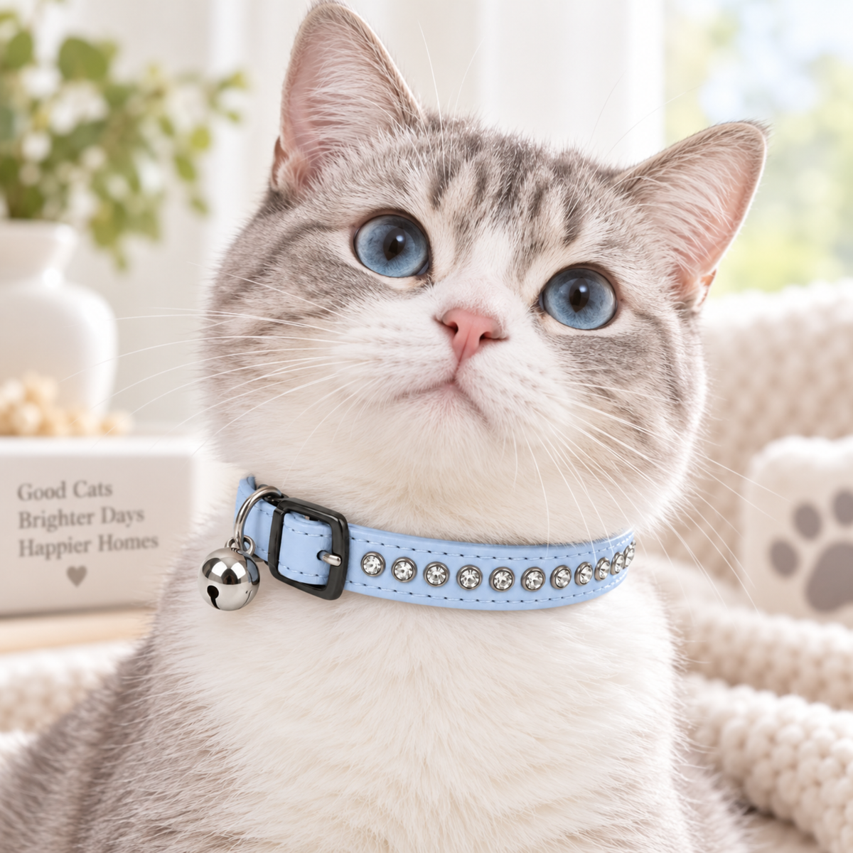 M-Pets Jewel Cat Collar (Neck 20-30 cm)