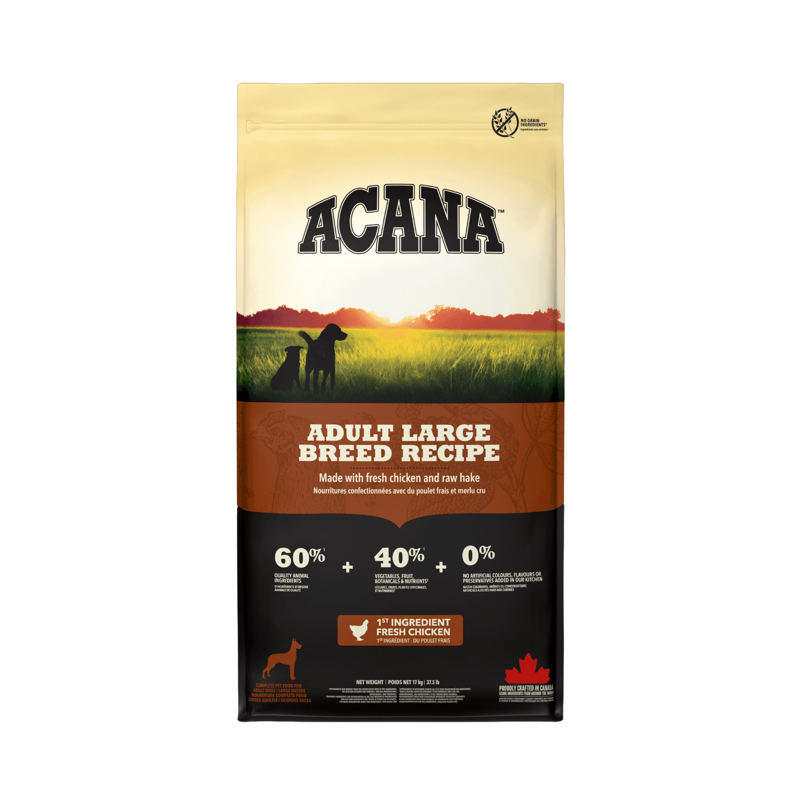 ACANA Adult Dog Food Large Breed - Premium Nutrition for Large Dogs - Rufftail