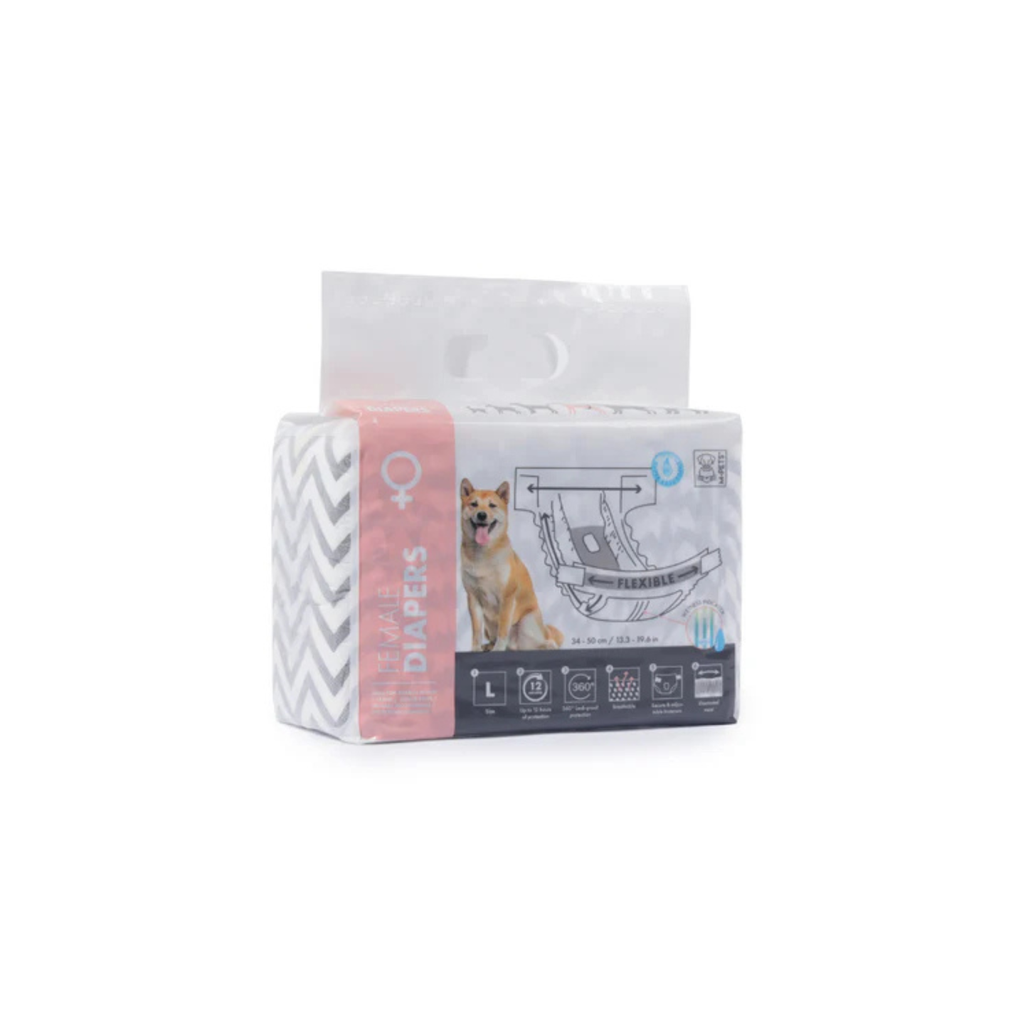 M-Pets DIAPERS - Female Dog
