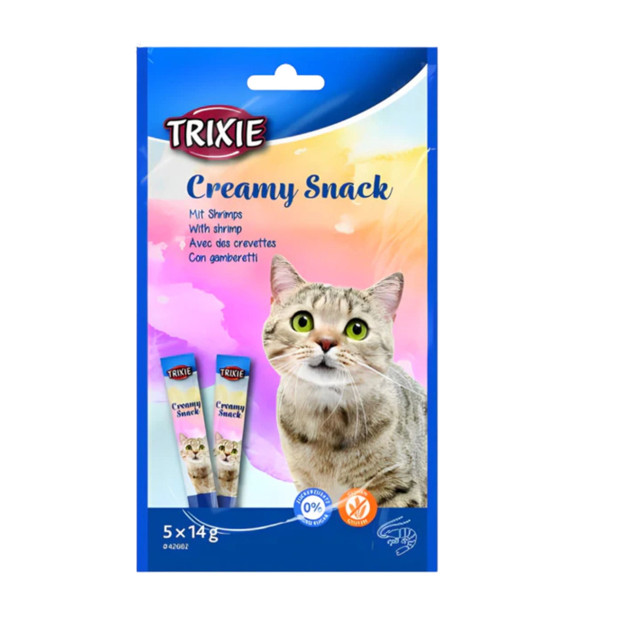 Trixie Snack with Shrimps Creamy Cat Treats (14g x 5)