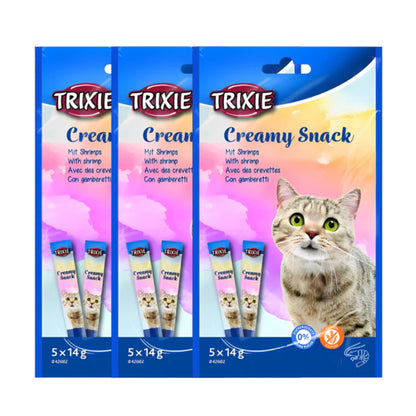 Trixie Snack with Shrimps Creamy Cat Treats (14g x 5)
