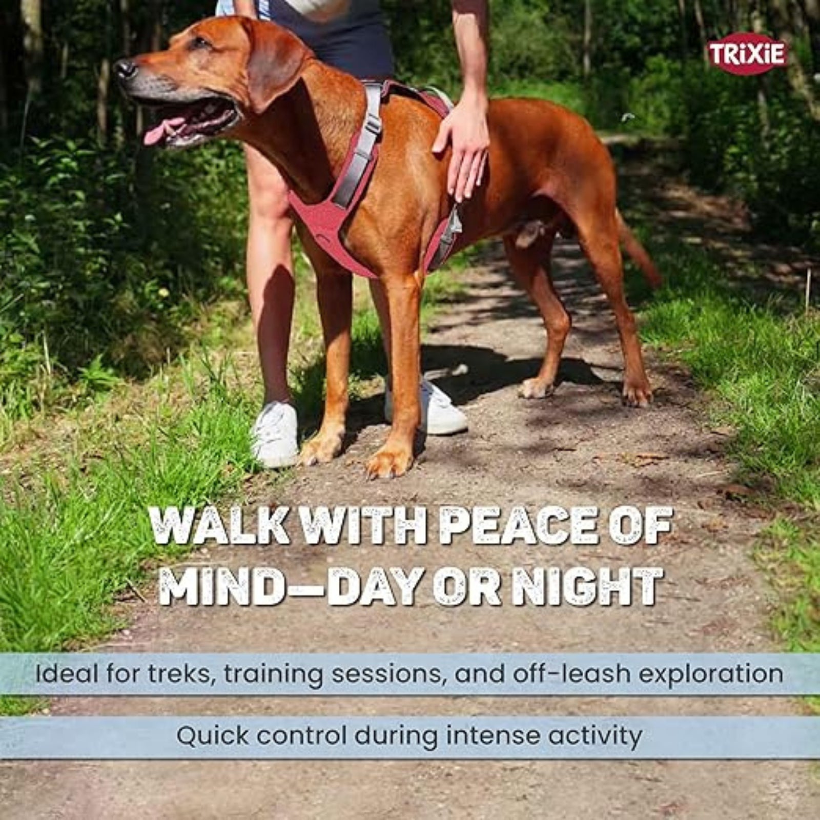 Trixie Premium Active Dog Harness - Red