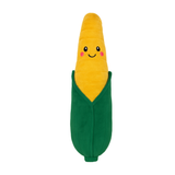 Zippy Paws Jigglerz Corn - Squeaky Plush Large Dog Toy