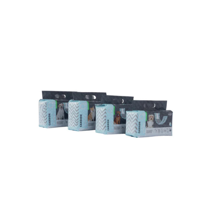 M-Pets Carbon Daipers- Male Dog (18 pcs) - Rufftail Pune