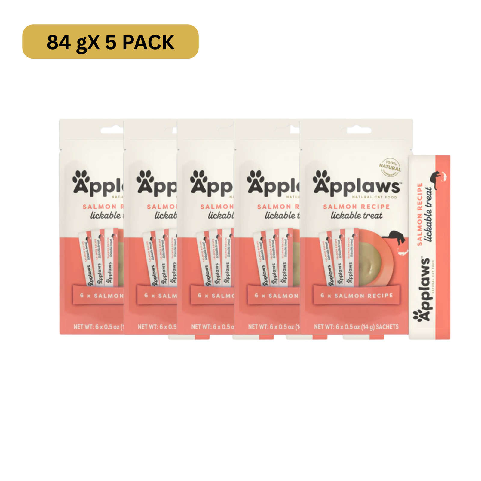 Applaws Natural Grain-Free Complementary Cat Treats – Salmon Recipe Lickable Treats product image 2 - Rufftail Pune