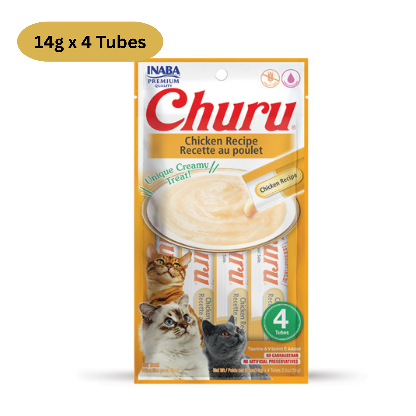 Inaba Churu Assorted Flavor Variety Pack (Chicken, Tuna & Samon, Chicken with Crab, Chicken with Shrimp, Tuna, Chicken & Scallop) image 6 - Rufftail Pune